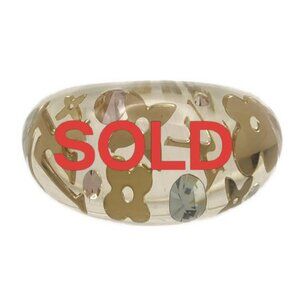 LOUIS VUITTON Bague Inclusion Transparan - Ring #6 1/2 214-061325